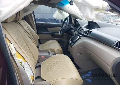 2014 Honda Odyssey Ex z USA, uszkodzony, nr VIN 5FNRL5H45EB073506